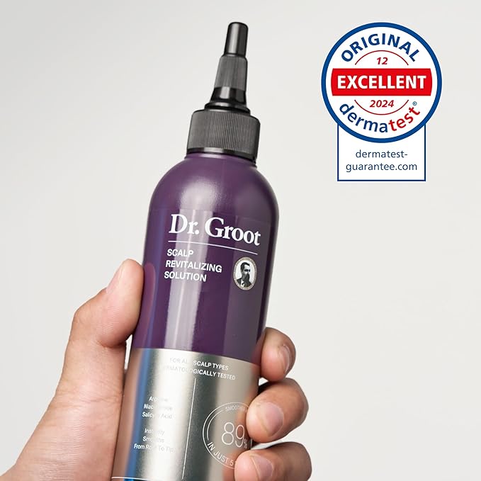 Dr. Groot Miracle in Shower Treatment for Hair Loss, Korean Hair Care, 5 Seconds to Smooth Hair, Rosemary Oil for Healthier-Looking Hair, Hair Rinse, Moisturizing Treatment,Scalp Revitalizing Solution