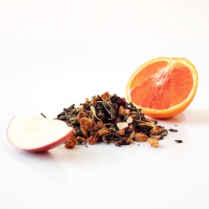 Organic Positively Tea Company, White Mimosa White Tea, Loose Leaf, 16 Ounce