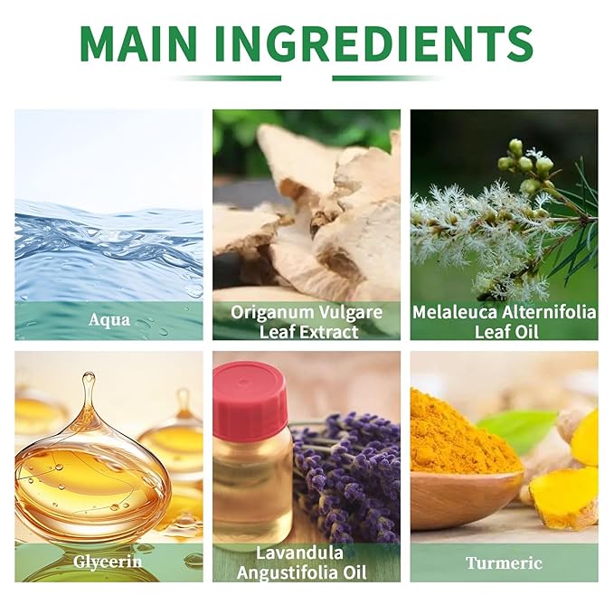 2PCS Ginger Nail Treatment, Ginger Cuticle Care Oil for Nails, Multi-Purpose Nail Repair Nutrient Oil (01)