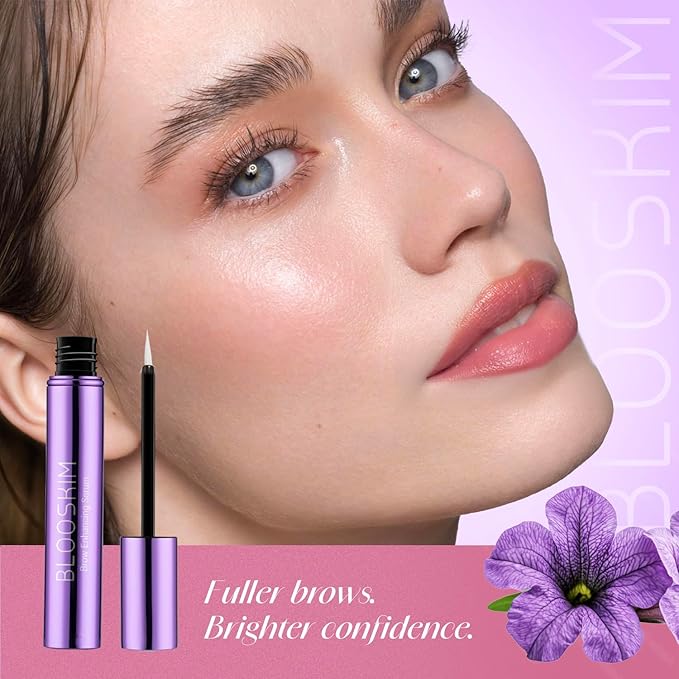 Eyebrow Growth Serum for Women & Men – Natural Brow Enhancing Serum to Grow Thicker, Fuller Brows Fast – Nourishing Eyebrow Hair Growth - 5mL