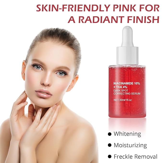 Niacinamide Serum 10% + Txa 4% Acid For Face,Face Skin Care To Firm,Smooth,Nourish - Pore Minimizer, Korean Glass Skin,Fragrance-Free(60ml /2 Fl.Oz.)