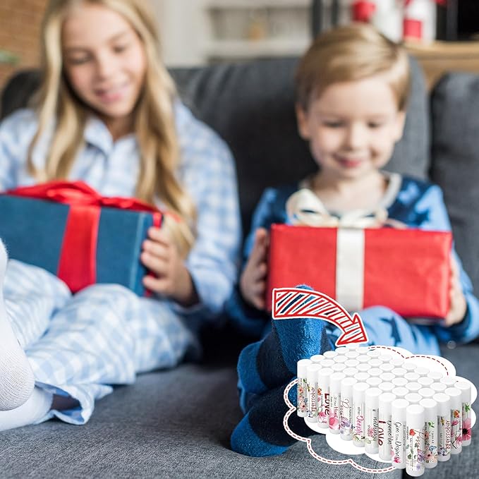 50 Pcs Bible Verse Lip Balm Employee