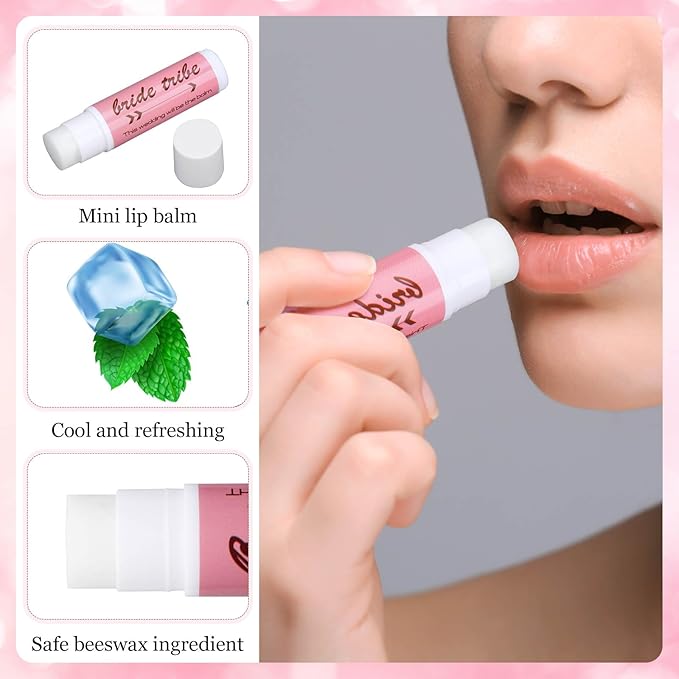 50 Set Bridal Shower Lip Balm Supplies