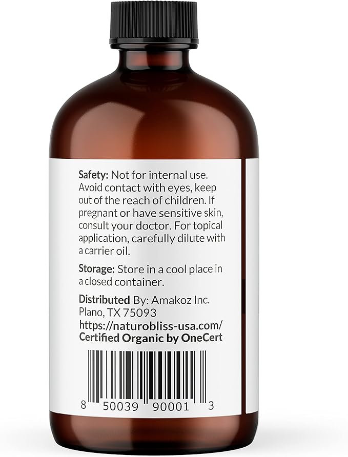 NaturoBliss Organic Tea Tree Essential Oil, 100% Pure Therapeutic Grade, Premium Quality Tea Tree Oil, 1 fl. Oz / 30 ml - Perfect for Aromatherapy and Relaxation (Tea Tree, 30ml)