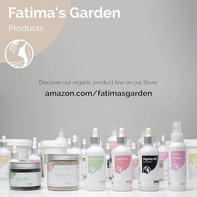 Fatima's Garden Rhassoul Clay with Argan & Eucalyptus - Detox & Soften, 250g