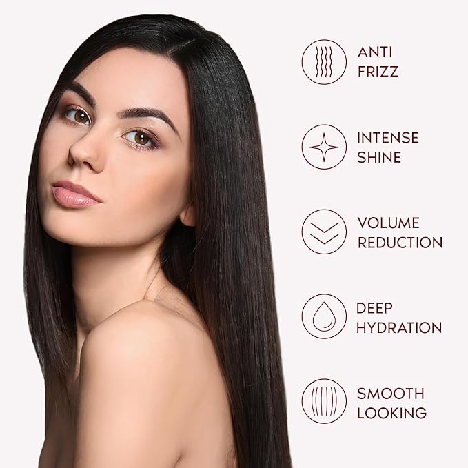 Ravenna B-tox Repair Kit - Treatment (1 Kg/35.2 Fl Oz) Formaldehyde-Free + Mask for Damaged Hair (1,5 Kg/ 52.9 fl oz) - Straightening, Intense Shine & Moisture for All Types