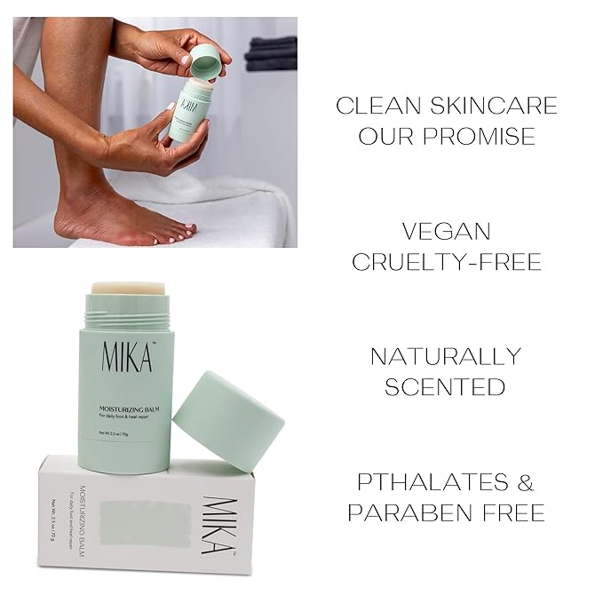 Foot Balm & Foot Socks | Moisturizing Foot Balm for Dry Cracked Feet, Urea Cream & Foot Moisturizer, Foot Balm Softens & Exfoliates Skin