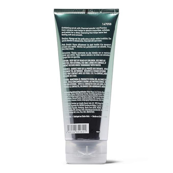 Heel to Toe Charcoal Purifying Scrub