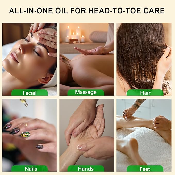 Pure Vitamin E Oil, 60ML Natural Organic Vitamin E Oil for Skin, Face and Scars, Body Massage Moisturizing Dry Skin, Nourish Hair and Scalp, 2 fl.oz