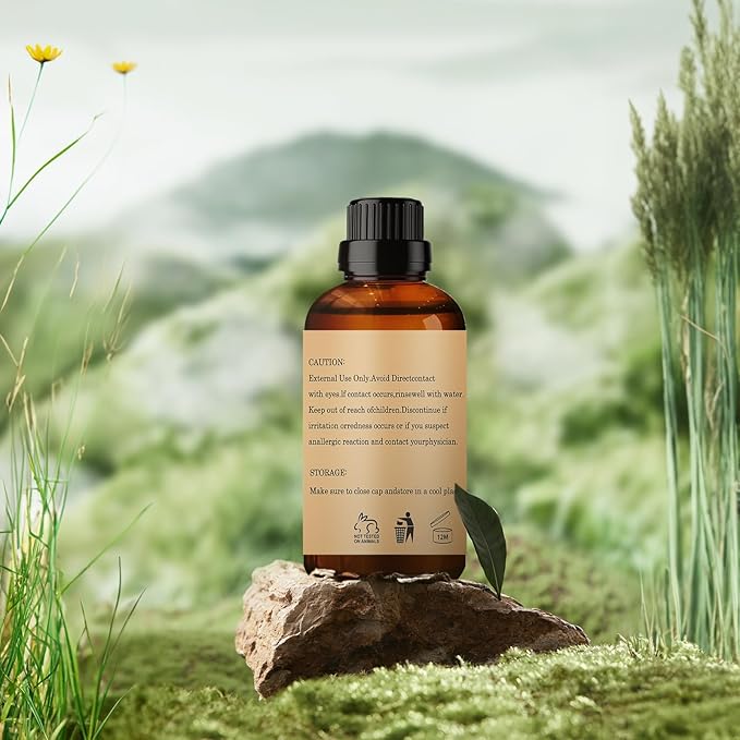 Sage Essential Oils 120ML, Pure Sage Essential Oil for Aromatherapy Diffuser - 4 Fl Oz