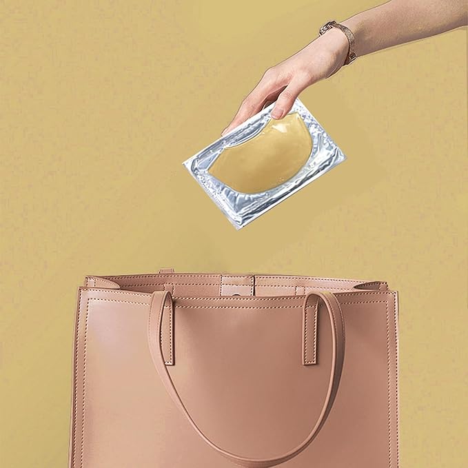 Tightening & Moisturizing Neck Patches Collagen Mesh Sheet Mask for Neck Care, Rose Oil Mask For Neck Line Romoval-5 PCS