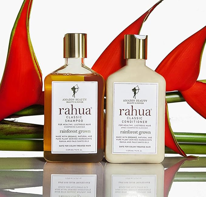 Rahua Classic Hair Conditioner, 9.3 Fl Oz, Moisturizing Organic Conditioner, Natural, Plant Based Derived Ingredients, Palo Santo, For Dry Damaged Hair, Hair Care for Soft & Shiny Hair, Scalp Care