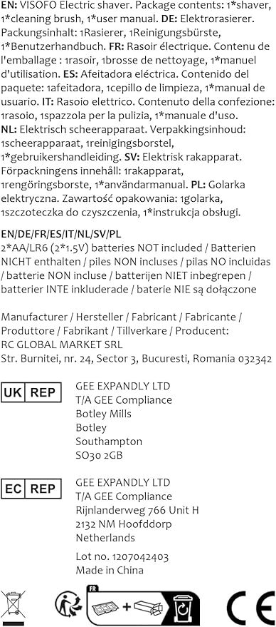 Facial Hair Removal for Women | Electric Razor Device Small Mustache Dermaplaning Remover Tools Tweezers Epilator Trimmer Face Dermaplane Shavers Beauty Gadgets Set Accessories by VISOFO (Onyx)