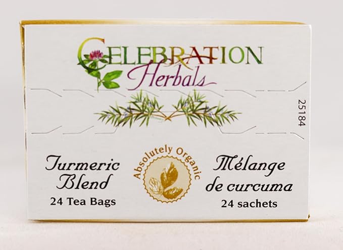 Celebration+Herbals+Turmeric+Ginger+-+Lemon+Blend+24+Count