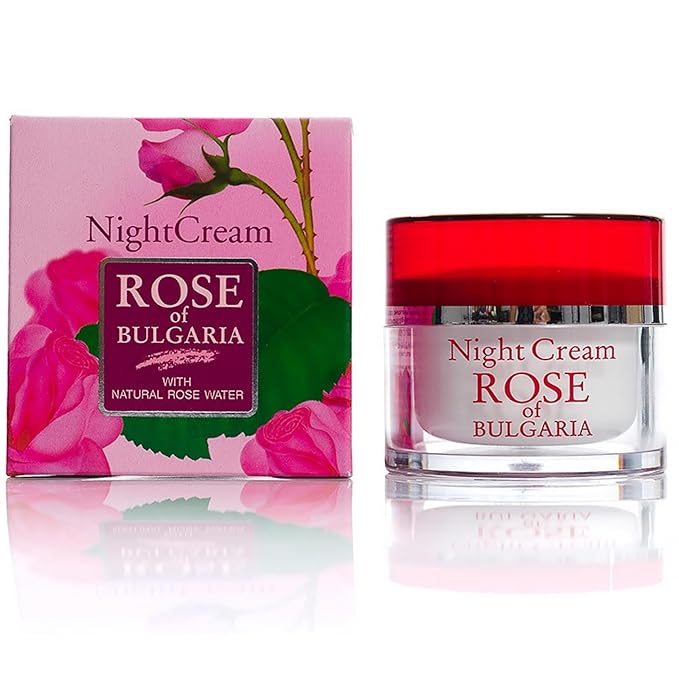 Night Cream Rose of Bulgaria with Natural Rose Water