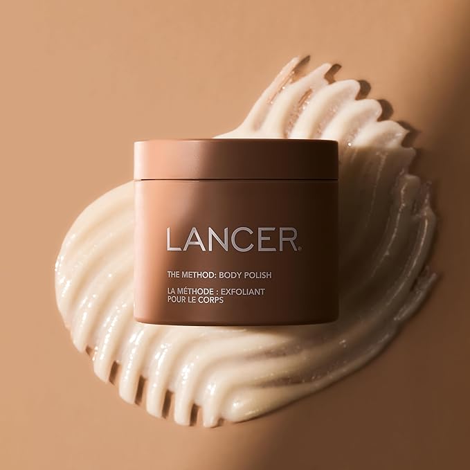 Lancer Skincare The Method: Body Polish, Warming Daily Exfoliator Scrub, 8.1 Fl Oz