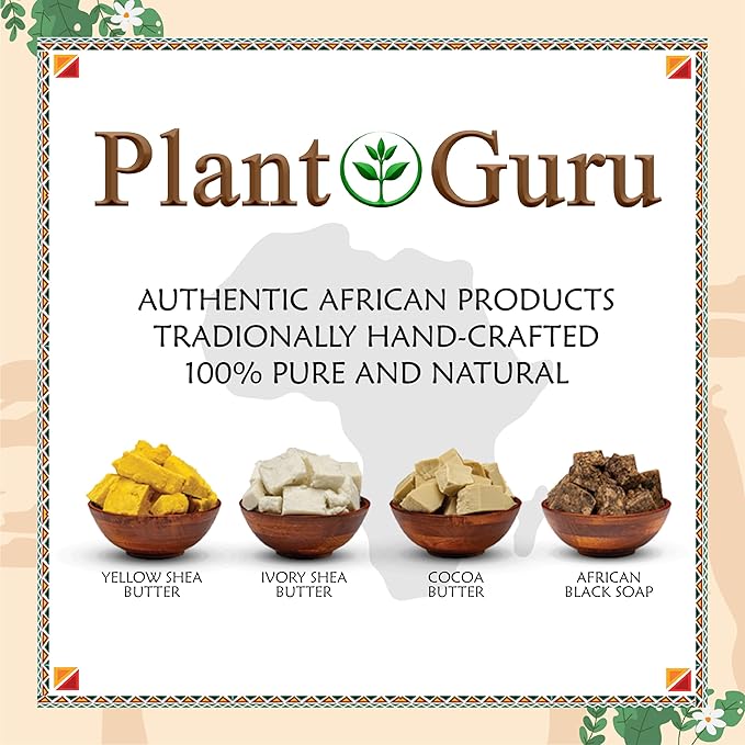 Raw African Shea Butter 32 oz. (2 Pack) Bulk 100% Pure Natural Unrefined IVORY - Ideal Moisturizer For Dry Skin, Body, Face And Hair Growth. Great For DIY Soap and Lip balm Making.