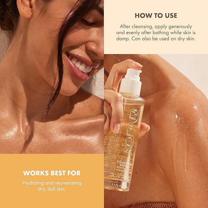 Kopari Jumbo Body Butter and Golden Aura Body Oil Bundle