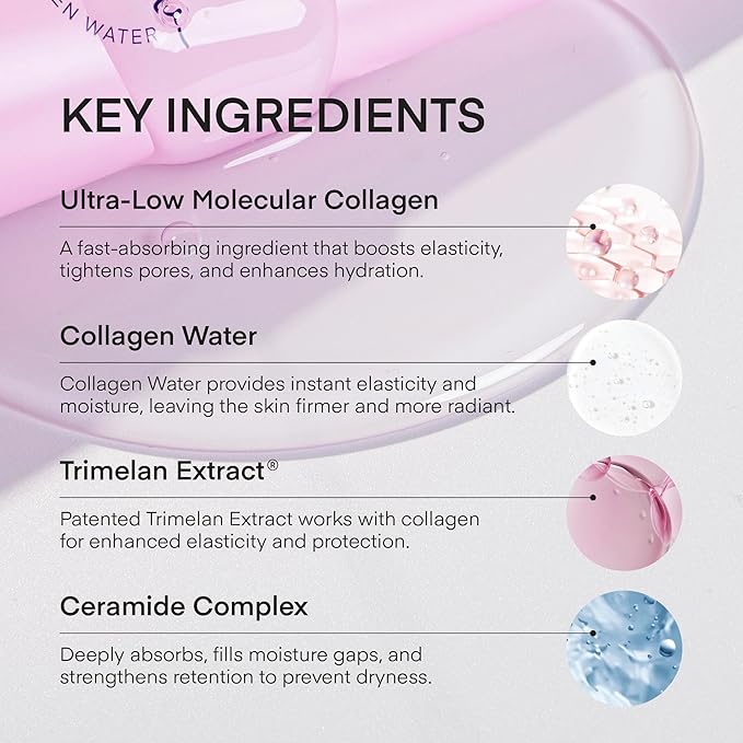 Collagen Night Wrapping Peel-Off Mask: Korean Face Mask for Elasticity, Hydrating & Glow - 100Dalton Smallest Molecular Collagen for Glass Skin - Dermatologist Tested All Skin Types 3.4 FL OZ / 100mL