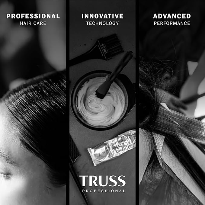 TRUSS Night Spa Overnight Hair Serum - Dry Hair Treatment for Intense Hydration & Reconstruction - Anti-Frizz Overnight Mask Helps Seal Cuticles & Enhance Shine - Vegan Wax Base (8.45 oz)