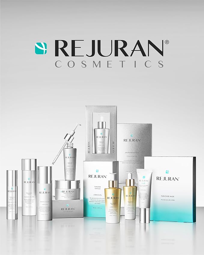REJURAN® Turnover Mask, c-PDRN® (5ea) – Firming & Repairing Ultra Microfiber Sheet Mask for Youthful, Glass Skin with Salmon DNA. Korean Skin Care