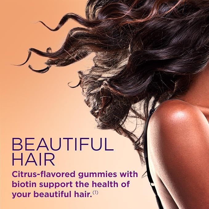 Nature's Bounty with Biotin and Collagen, Citrus Gummies, 140 Ct