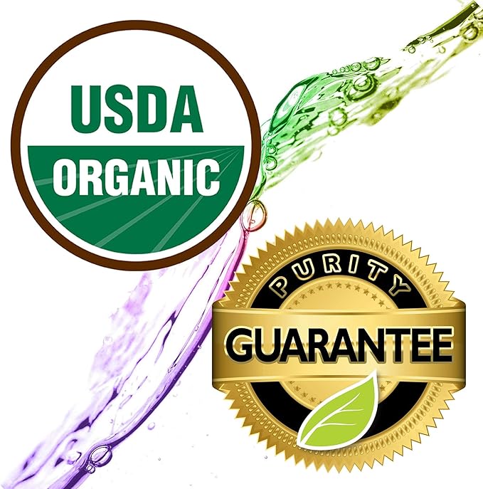 Healing Solutions Organic Spearmint Essential Oil 0.33 oz (10 ml), Undiluted, Pure, Therapeutic Grade for Skin, Diffuser & Aromatherapy - Spearmint Oil