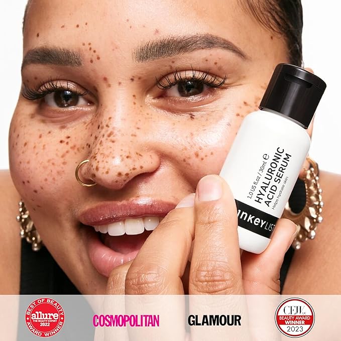 The INKEY List Hyaluronic Acid Serum, Hydrate Multiple Layers of Dry Skin, Plump and Smooth Fine Lines and Wrinkles, 1.0 fl oz