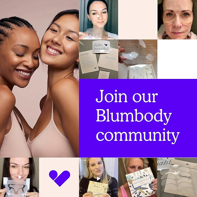 BLUMBODY Face & Forehead Wrinkle Patches - Anti Wrinkle Facial Patches to Smooth Eye, Mouth, Forehead Wrinkles - Non-Silicone Face Tape for Fine Wrinkles between Eyes & Face - Patches (30 day supply)