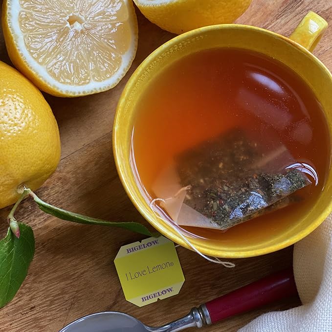 Bigelow I Love Lemon Herbal Tea, 20 ct