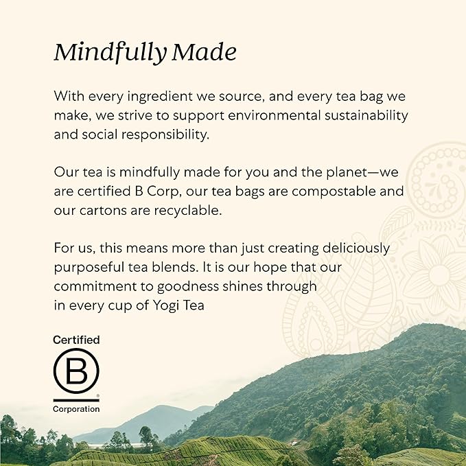 Yogi Tea - Bedtime (6 Pack) - Supports a Good Night’s Sleep - Tea with Passionflower, Chamomile, Valerian Root, and Lavender - 96 Organic Herbal Tea Bags