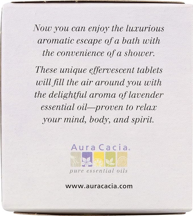 Shower Tablets Relaxing Lavender 3 Ct