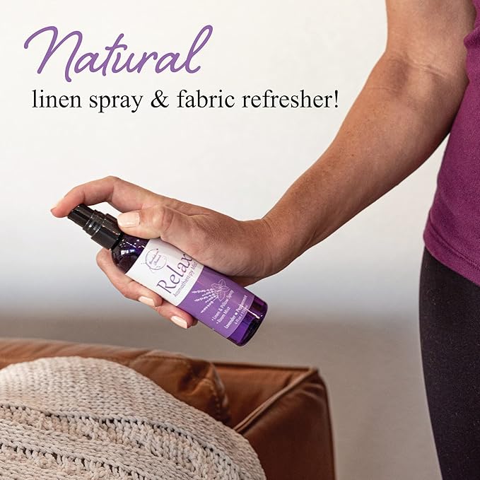 Relax Massage Lotion & Aromatherapy Pillow Spray | Massage Cream for Massage Therapy & Lavender Mist for Relaxation