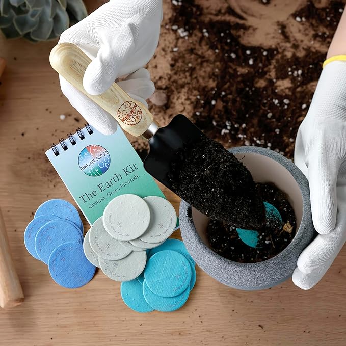 The Earth Kit – Jump Into Spring with Selfcare – Bury Negative Thoughts for Relaxation – Care Kit by Two Sage Sisters