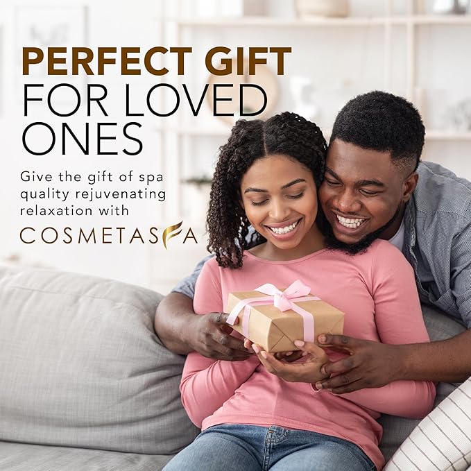 Cellulite Massage Oil with Collagen & Stem Cells- 100% Natural Anti Cellulite Oil, Assists with Firming, Toning & Moisturizes Skin 8.8 oz. by Cosmetasa