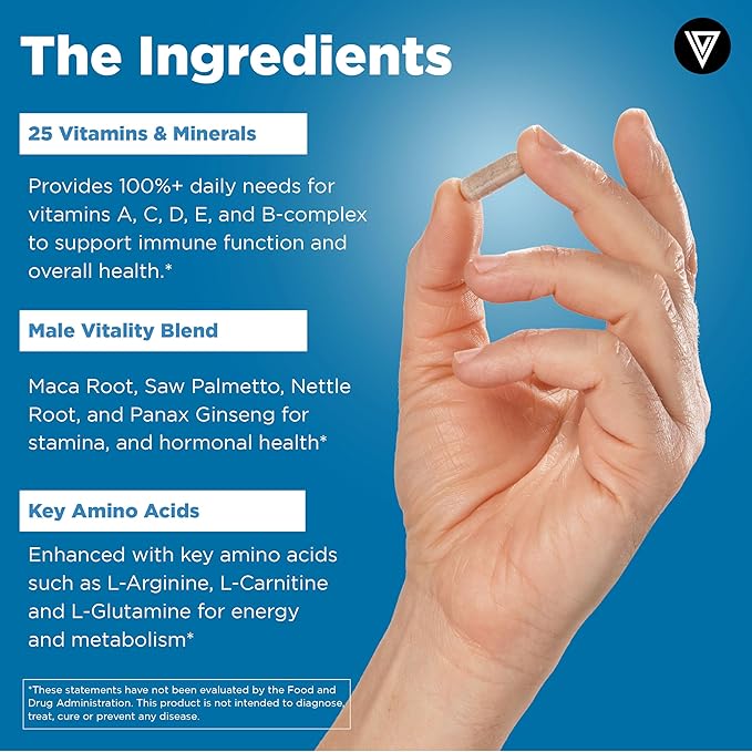 Vital Vitamins Multi Collagen Capsules + Men's Multivitamins