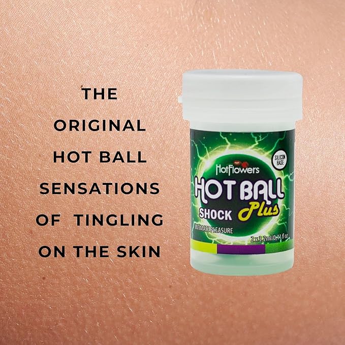 Hot Ball Set - Hot&Ice, Shock, Xana Loka, Power Black - Hot Flowers Hot Balls – Brazilian Ball