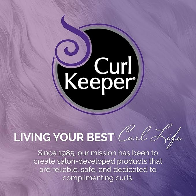 Original Curl Keeper Anti-Frizz Curl Defining Hair Styler (3 Oz) - Lightweight Curl Definer Liquid Gel for All Weather Conditions - Wavy & Curly Hair Products for Women (Cream Alternative)