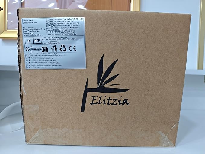 Elitzia Hair Scalp Analyzer HD Screen Microscope Tester Skin Detector 50x/200x Lens Analyzer Scalp Detection Magnifying Hair Scalp Enlargement 9 inch LCD Portable Machine ETW102