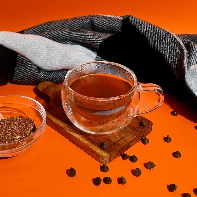 Organic Positively Tea Company, Rooibos Chocolate Chai Tea, Loose Leaf, 16 Ounce