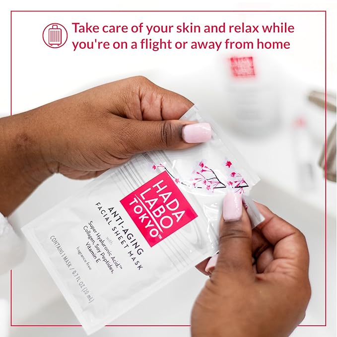 Hada Labo Tokyo Ultimate Anti-aging Facial Mask - 0.7 Oz
