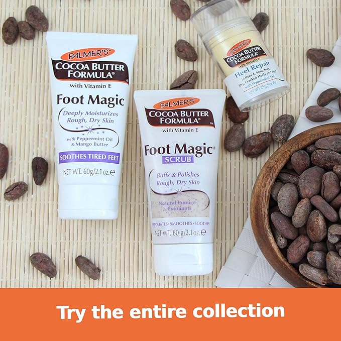 Palmer's Cocoa Butter Formula Foot Magic Scrub, 2.1 Ounce