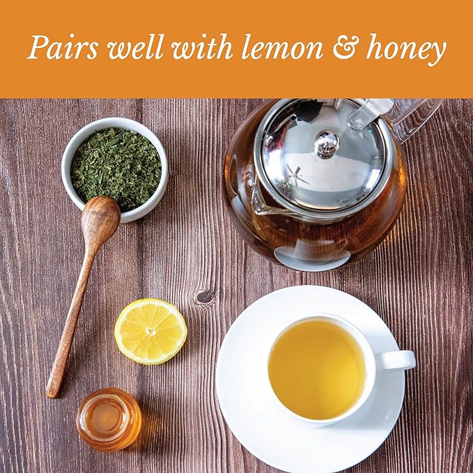 Wild Bliss Organic Wild Stinging Nettle Leaf Tea - Caffeine Free Loose Leaf Herbal Tea - 1.76 Oz - 25 Servings