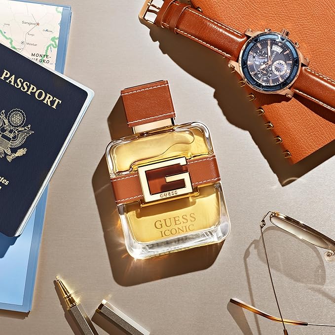 GUESS Iconic For Men Eau de Parfum Perfume Spray, Cologne For Men 1.7 Fl. Oz.