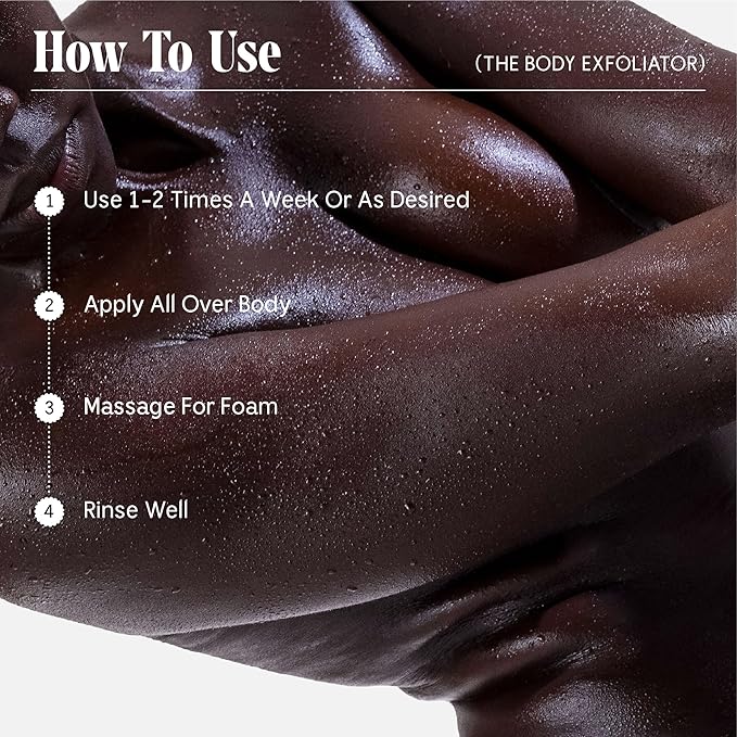 Nécessaire The Body Exfoliator. Eucalyptus. AHA/BHA/PHA. Resurface Skin. Smooth KP and Rough Patches. Hypoallergenic. Dermatologist-Tested. 180 ml / 6.1 fl oz