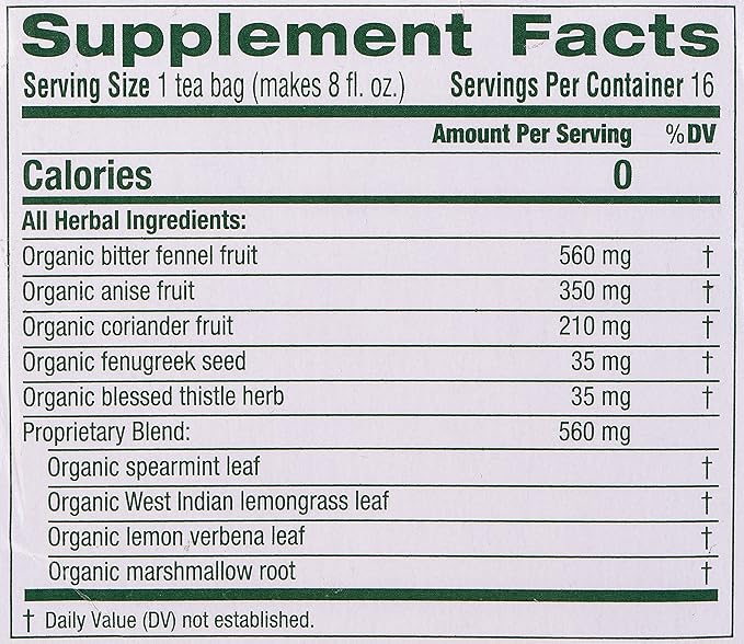 Traditional Medicinals, Mother's Milk