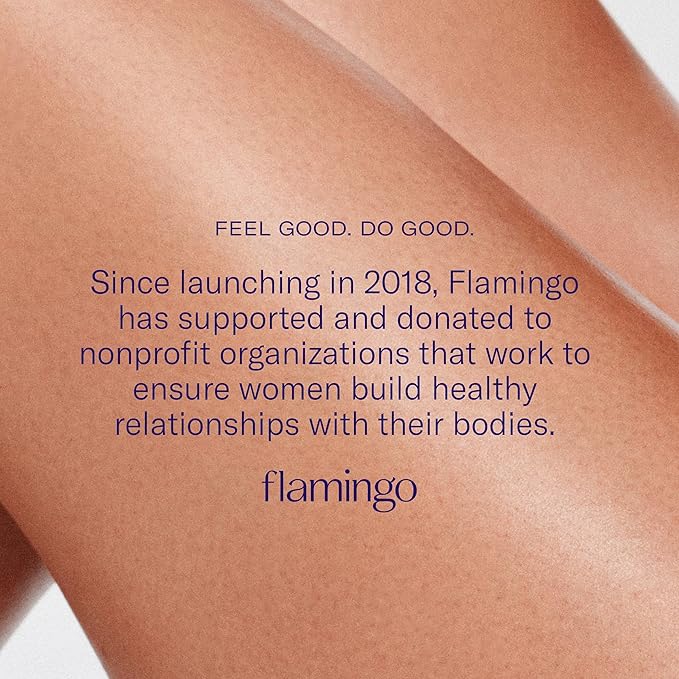 Flamingo Dermaplane Blades Refills, Face Razors for Women, Smooth Skin, 4 Count