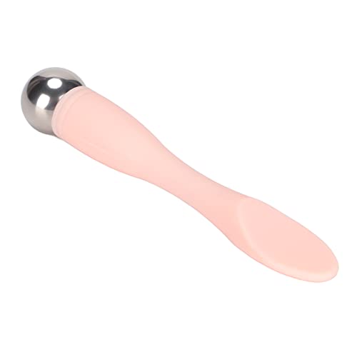 Eye Cream Spatula Roller Pink Eye Cream Applicator Stick Reduce Puffiness Reduce Dark Circles Ergonomic for Face Massage