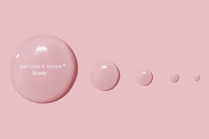 Nature's Reign Halo Glow Serum | Non-Oily Illuminating Serum with Rose Water & Snow Mushroom Extract | Natural Ingredients that Feed & Support Skin Barrier | Luxury Korean Clean Beauty 1 fl oz