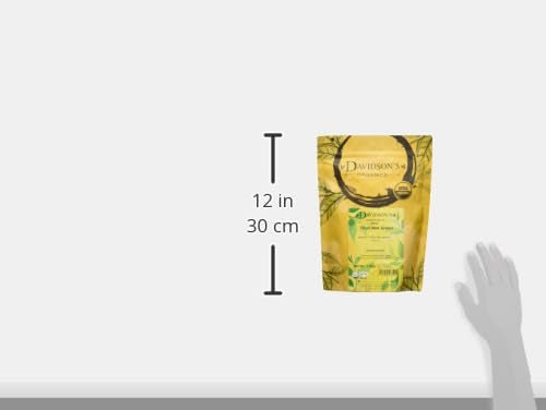 Davidson's Organics, Chun Mee Green, Loose Leaf Tea, 16-Ounce Bag